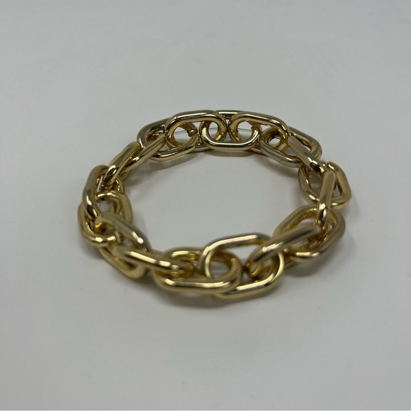 EXPRESS GOLD CHAIN STRETCH STATEMENT BRACELET - Picture 8 of 13